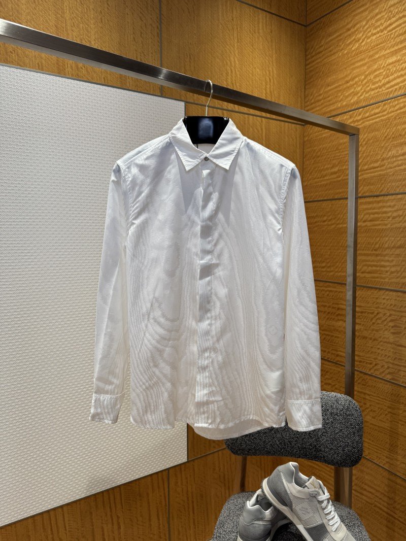 wsxc1765244882372_0.jpg LV Tree Pattern Jacquard Long-Sleeve Shirt - 图片 1