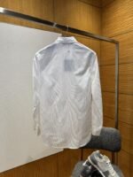 LV Tree Pattern Jacquard Long-Sleeve Shirt - 图片 2