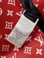LV Full-Print Jacquard Leather Jacket Coat - 图片 9