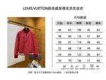 LV Full-Print Jacquard Leather Jacket Coat - 图片 10