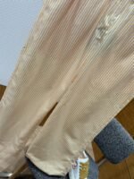 LV Yellow and White Striped Casual Trousers - 图片 4