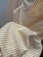 LV Yellow and White Striped Casual Trousers - 图片 9