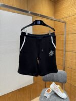 LV Logo Embroidered Shorts