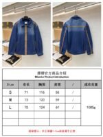 Miu Miu Leather-Trimmed Denim Jacket Coat - 图片 10