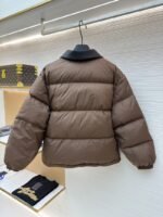 Miu Miu Lapel Single-Breasted Long-Sleeve Down Jacket - 图片 2