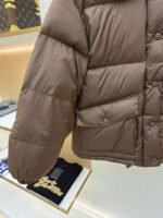 Miu Miu Lapel Single-Breasted Long-Sleeve Down Jacket - 图片 6