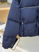Miu Miu Micro-Label Patch Zipper Long-Sleeve Down Jacket - 图片 6
