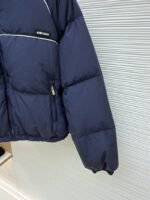 Miu Miu Micro-Label Patch Zipper Long-Sleeve Down Jacket - 图片 7