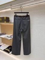 Miu Miu Fine-Striped Straight-Leg Casual Pants - 图片 2