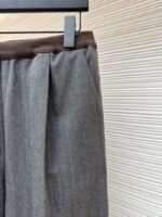 Miu Miu Fine-Striped Straight-Leg Casual Pants - 图片 5
