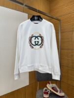 Gucci Double G Print Crewneck Sweatshirt 1