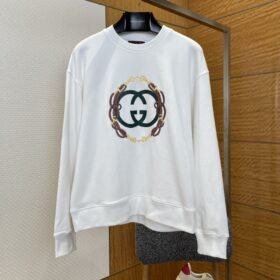 Gucci Double G Print Crewneck Sweatshirt 1