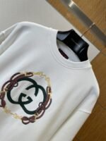 Gucci Double G Print Crewneck Sweatshirt 1 - 图片 3