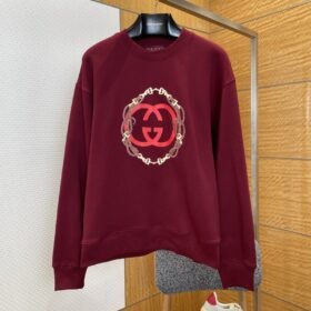 Gucci Double G Print Crewneck Sweatshirt 2