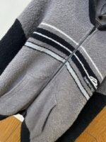 Balenciaga Color-Block Hooded Knit Jacket - 图片 4