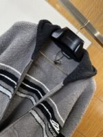 Balenciaga Color-Block Hooded Knit Jacket - 图片 5