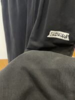 Balenciaga Letter Print Elastic Waist Wide-Leg Pants - 图片 5
