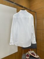 LV Monogram Embroidered Long-Sleeve Shirt - 图片 2