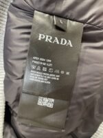 Prada Enameled Triangle Logo Letter Patchwork Down Jacket 1 - 图片 9