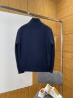 Prada Enameled Triangle Logo Letter Patchwork Down Jacket 2 - 图片 2