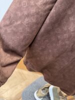 LV All-Over Print Suede Hooded Jacket - 图片 5