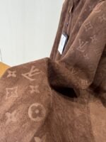 LV All-Over Print Suede Hooded Jacket - 图片 8