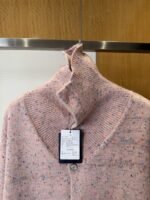 LV Sakura Pink Mohair Knit Cardigan - 图片 5