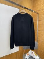 LV Floral Openwork Jacquard Crewneck Knit Sweater - 图片 2