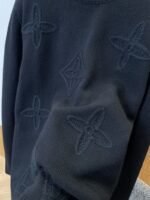 LV Floral Openwork Jacquard Crewneck Knit Sweater - 图片 5