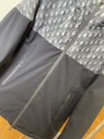 Dior Jacquard Patchwork Hooded Down Jacket 1 - 图片 4
