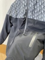 Dior Jacquard Patchwork Hooded Down Jacket 1 - 图片 5