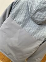 Dior Jacquard Patchwork Hooded Down Jacket 2 - 图片 7