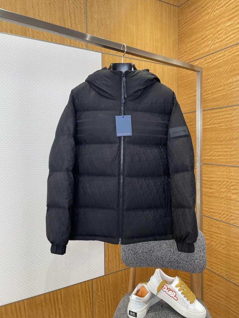 wsxc1767749121651_0.jpg LV Leather-Label Hooded Down Jacket 2 - 图片 1