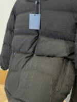 LV Leather-Label Hooded Down Jacket 2 - 图片 5