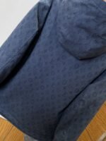 LV Full-Print Hooded Denim Down Jacket 1 - 图片 7