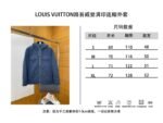 LV Full-Print Hooded Denim Down Jacket 1 - 图片 10