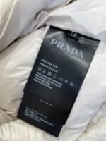 Prada Metal Triangle Logo Lapel Down Jacket 1 - 图片 9