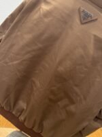 Prada Cuff Logo Zipper Pocket Down Jacket 1 - 图片 8