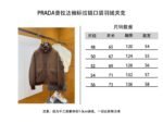 Prada Cuff Logo Zipper Pocket Down Jacket 1 - 图片 10