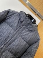 Dior Full-Print Logo Quilted Hooded Down Jacket - 图片 3
