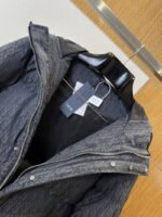 Dior Full-Print Logo Quilted Hooded Down Jacket - 图片 5