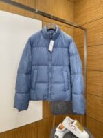 Dior All-Over Print Jacquard Stand Collar Down Jacket 1
