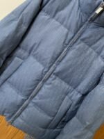 Dior All-Over Print Jacquard Stand Collar Down Jacket 1 - 图片 4