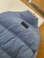Dior All-Over Print Jacquard Stand Collar Down Jacket 1 - 图片 6