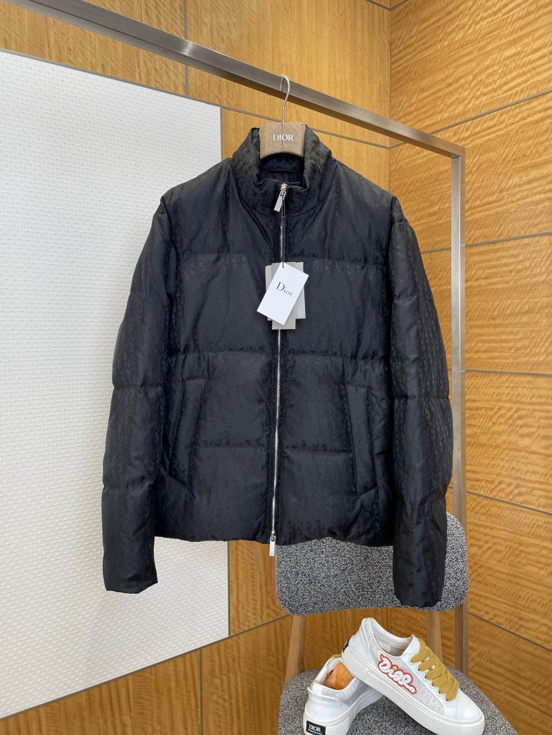 wsxc1767753172257_0.jpg Dior All-Over Print Jacquard Stand Collar Down Jacket 2 - 图片 1