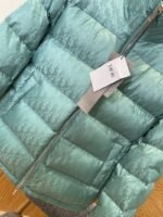 Dior All-Over Print Solid Color Zipper Stand Collar Down Jacket1 - 图片 4