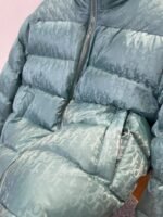 Dior All-Over Print Solid Color Zipper Stand Collar Down Jacket1 - 图片 5