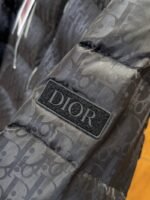 Dior All-Over Print Solid Color Zipper Stand Collar Down Jacket 7 - 图片 6