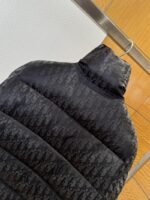 Dior All-Over Print Solid Color Zipper Stand Collar Down Jacket 7 - 图片 7