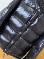 Prada 3D Logo Glossy Stand Collar Down Jacket 2 - 图片 4